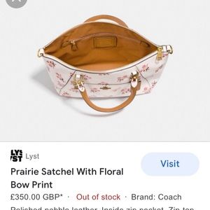 Beautiful coach 3 piece set